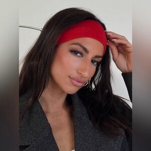 White Fox Boutique Tash Headband Red